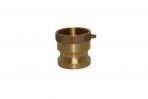 CAMLOCK FITTINGS A100-BR Adapter, 1 Inch Female NPT, Brass | CL6WJM
