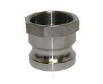 CAMLOCK FITTINGS A100-SS Adapter, 1 Inch Female NPT, Stainless Steel 316 | CL6WJY