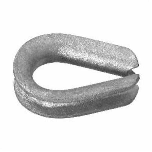 CAMPBELL 6260201 Wire Rope Thimble, Heavy, 1/4 Inch Trade Size | CM7WFM