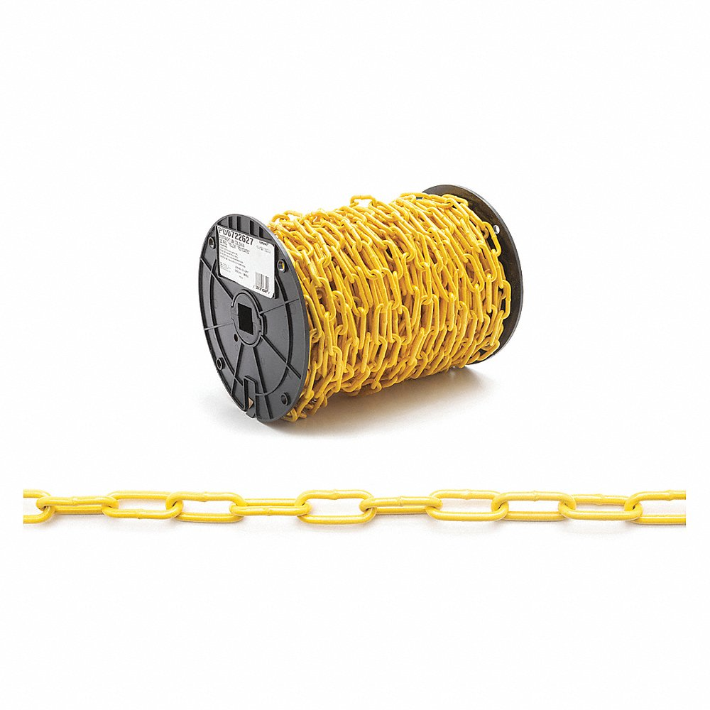 CAMPBELL PD0722627 Straight Link Coil Chain, 2/0 , 120 ft./Reel | CM7WQR