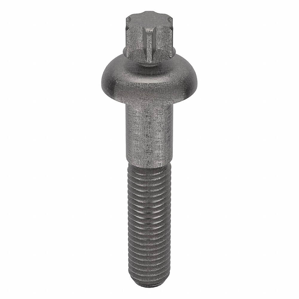 Camrail Bolt, 5/8 In - 11 Thread Size, Button, 3 1/4 In Lg., Alloy Steel, Cam Koat, Gr. 8