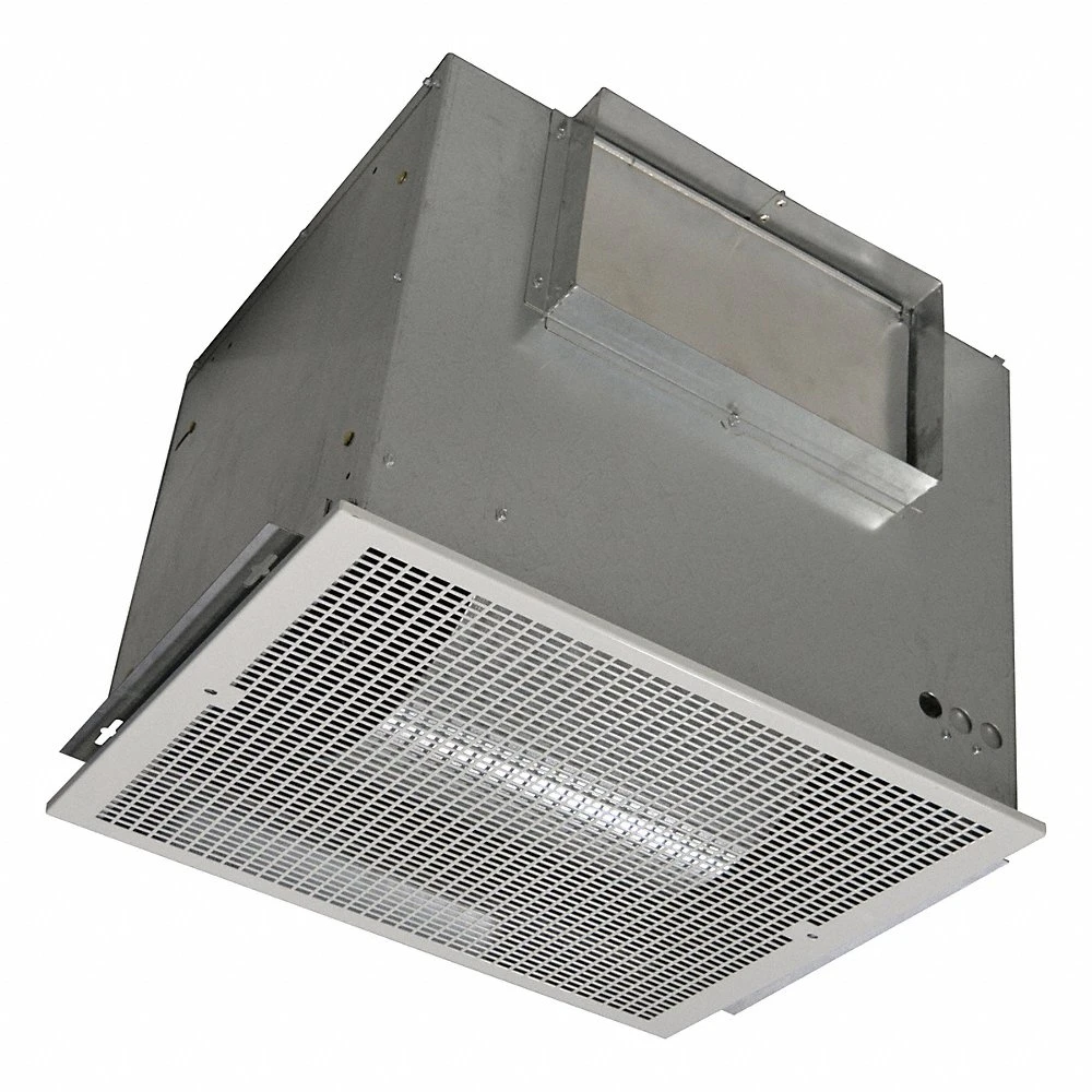 Exhaust Fan, Ceiling, 1,592 cfm Max, 8.4 sones, Variable Speed, Rectangle Duct