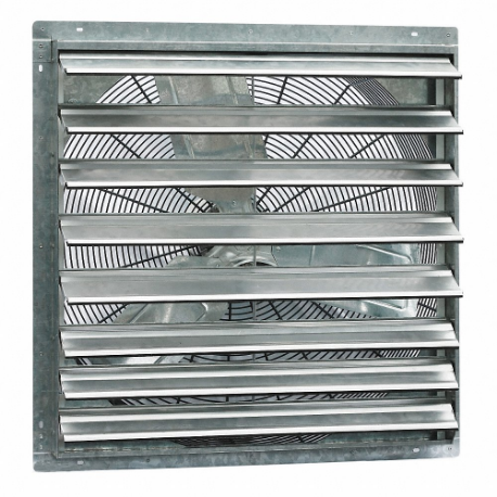 CANARM GSF2-30B Galvanized Shutter Fan, 30 Inch Blade, 2 Speed, 1/3 hp, Totally Enclosed Air Over, 5 | CQ8EHN 788N40