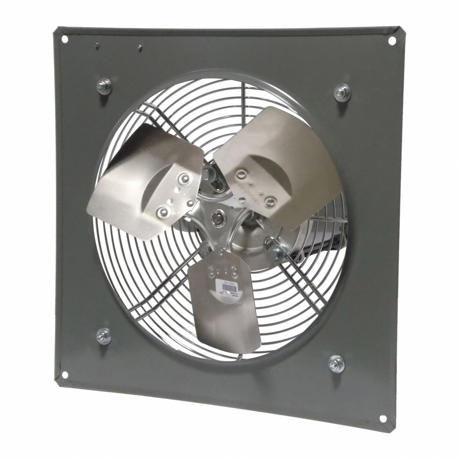 Exhaust Fan, 14 Inch Blade, 1/3 HP, 2,170 cfm, 230/460V AC, 3 Ph, Totally Enclosed