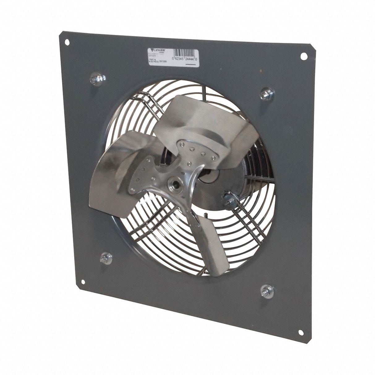 Exhaust Fan, Direct Drive, 14 In Blade, 1/3 HP, 1,950 cfm, 115V AC, 1 Ph, Totally Enclosed