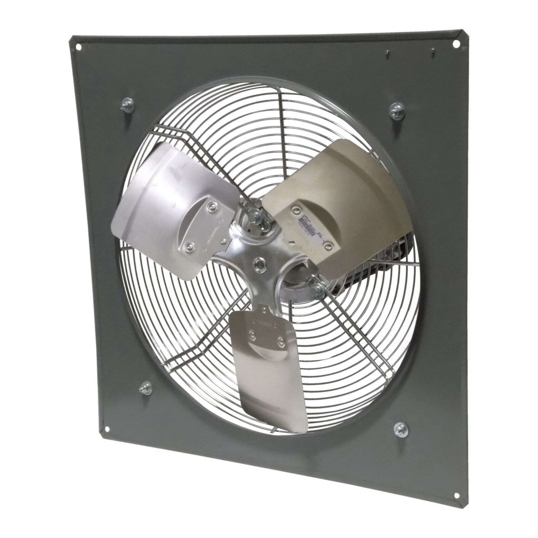 Exhaust Fan, 18 Inch Blade, 1/2 HP, 3,200 cfm, 115/208/230V AC, 1 Ph, Totally Enclosed