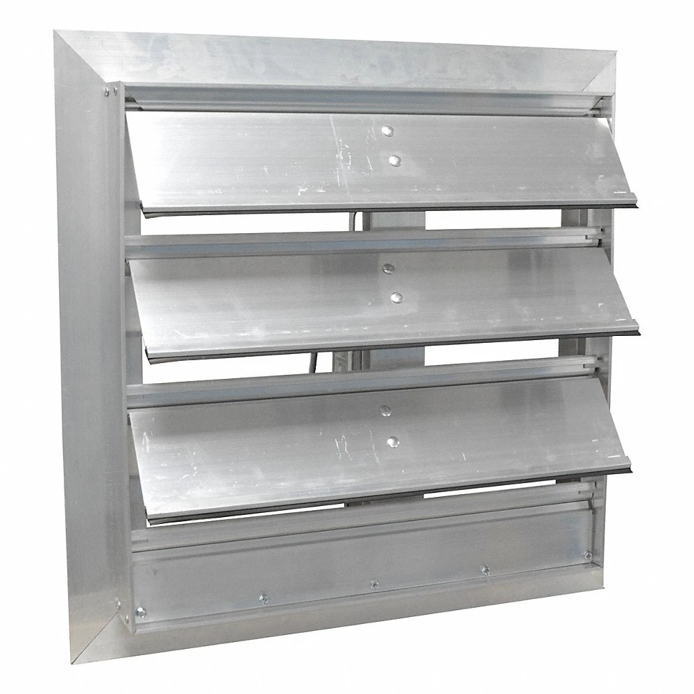 Motorized Damper, For 14 In Dia, Single Panel, 14 In H, 14 In W, Single Flange, Rubber