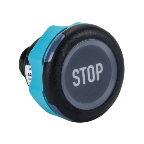 Pushbutton Sensor Switch, IP69K, 22mm, Dynamic, Polycarbonate Bezel