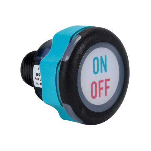 CAPTRON CS10KMLDT-C12-00B0 Pushbutton Sensor Switch, IP69K, 22mm, Toggle, Polycarbonate Bezel | CV8BAJ