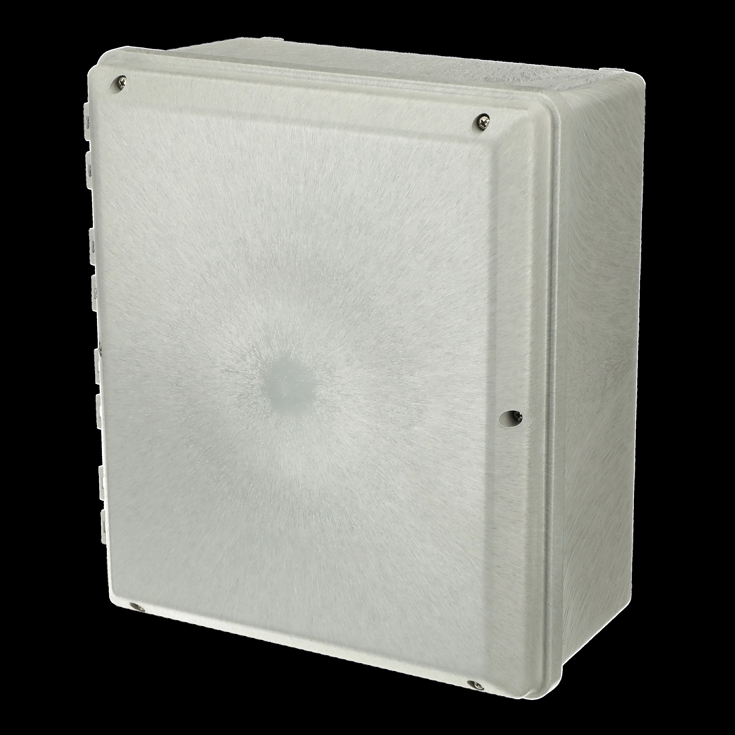 Enclosure Assembly With Hinged Opaque Cover, 14 X 12 X 6 Inch