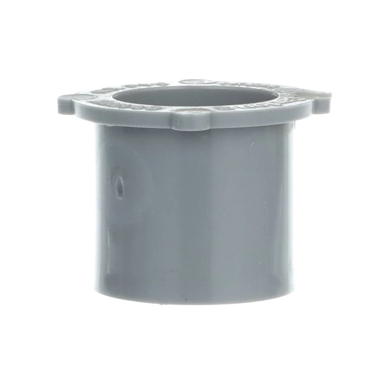 Reducer Bushing, Non-Metallic Type, Gray, Pvc
