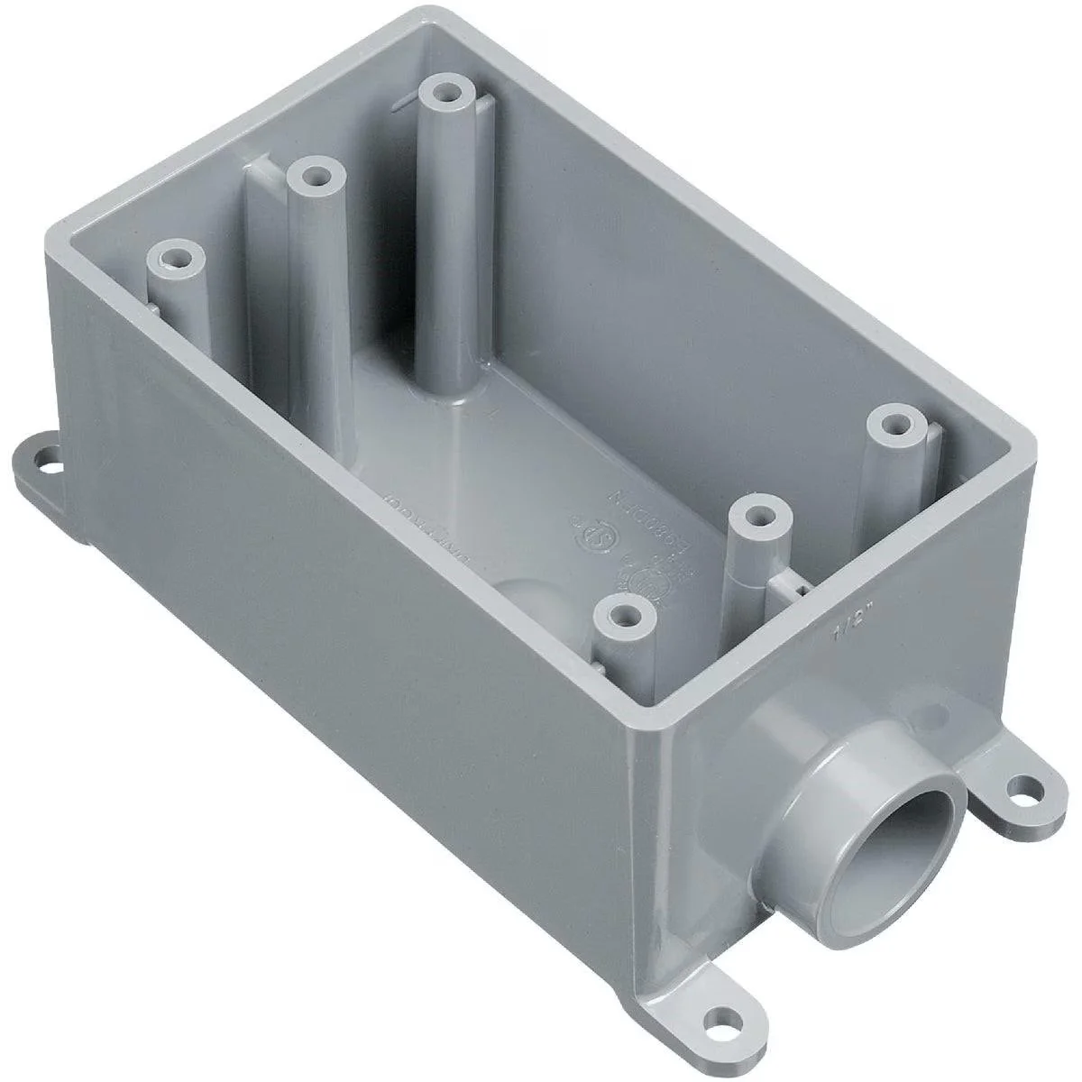 Electrical Box, Outlet Box, 1 Gangs, PVC