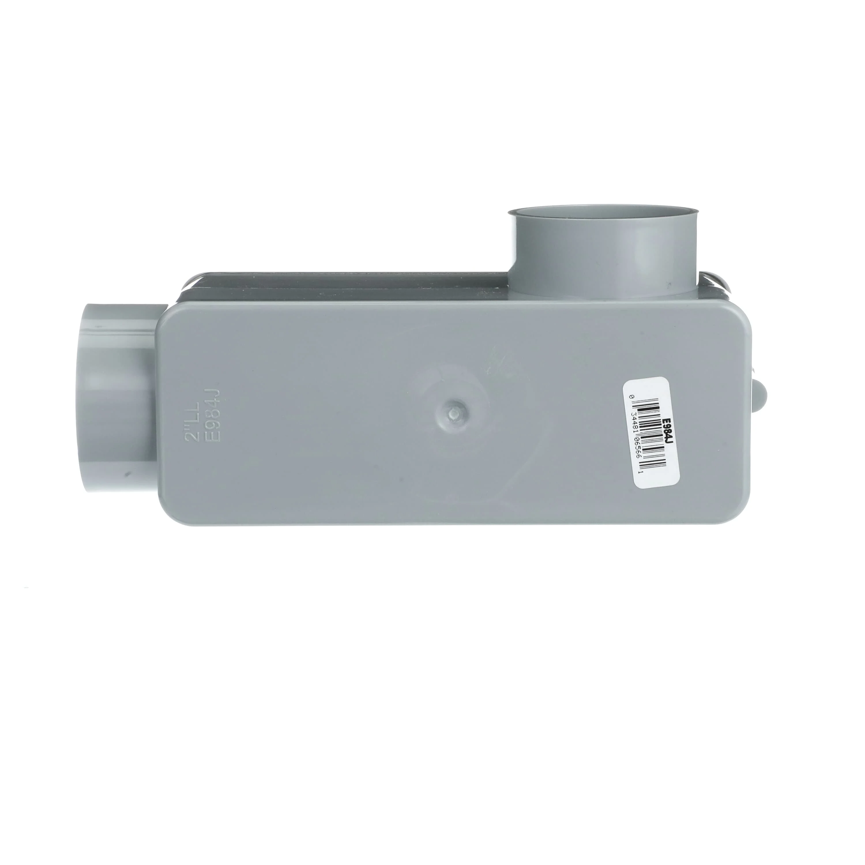Conduit Body, Volume 63 Cubic Inch, Size 2 Inch, Length 9-9/32 Inch