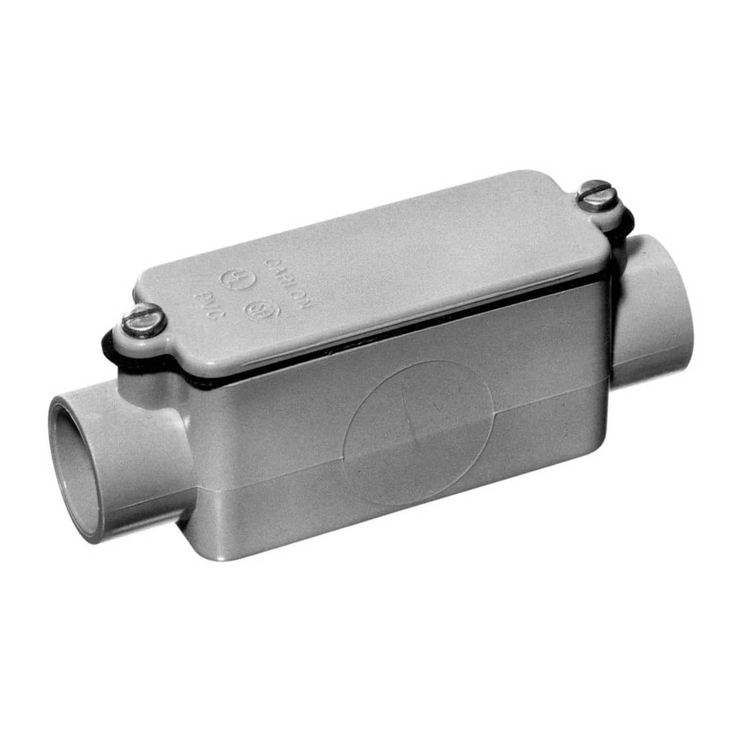 Conduit Body, Volume 63 Cubic Inch, Size 2 Inch, Length 10-5/16 Inch