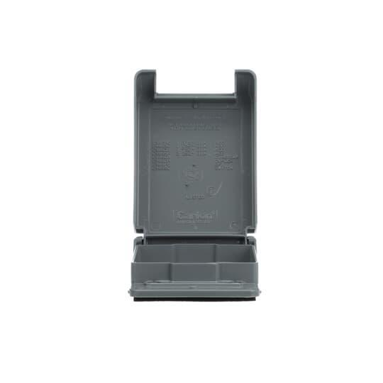 Weatherproof Box Cover, Polycarbonate, Vertical (Zero-U) Mounting Orientation