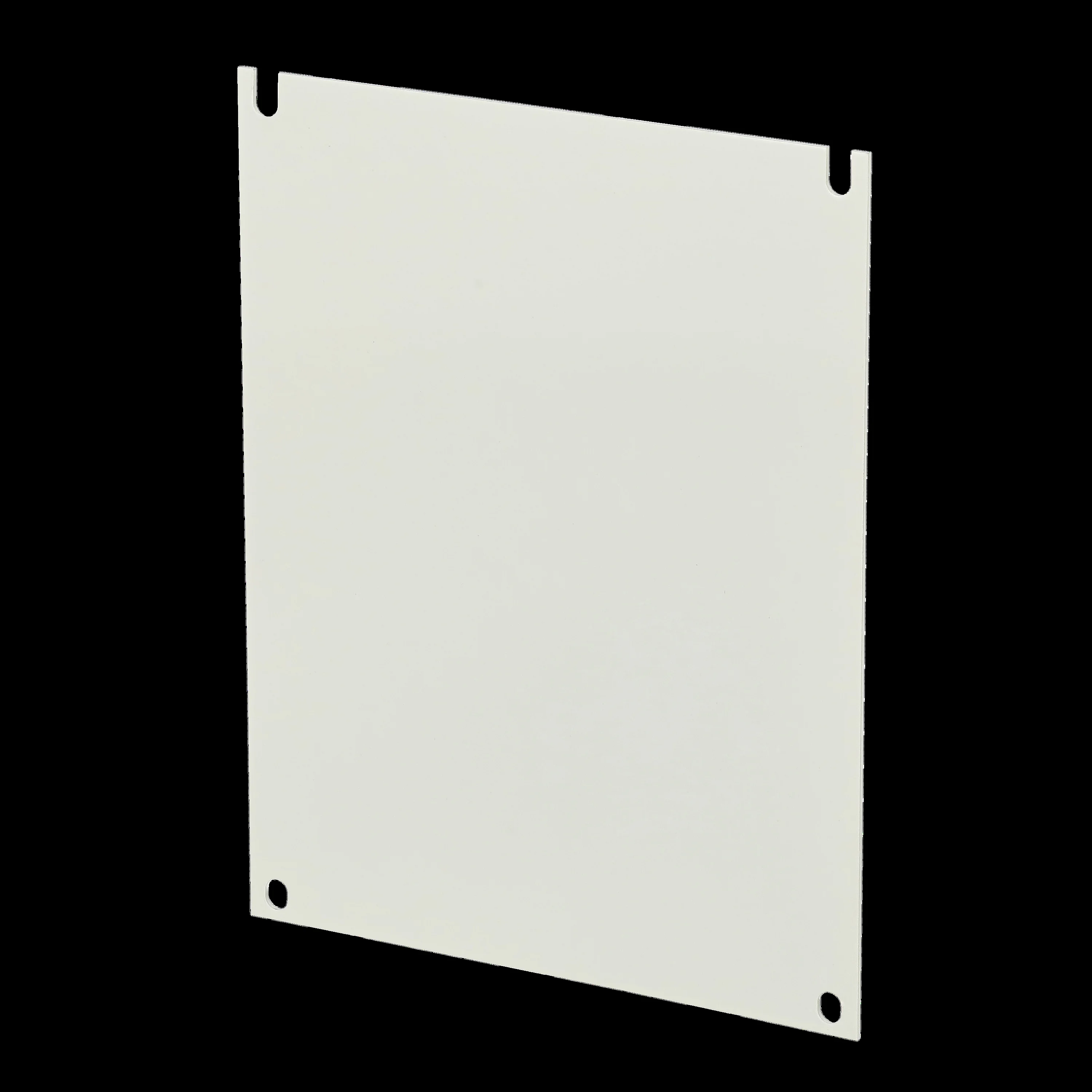 Circuit Safe Back Panel, Painted Finish, White, Steel