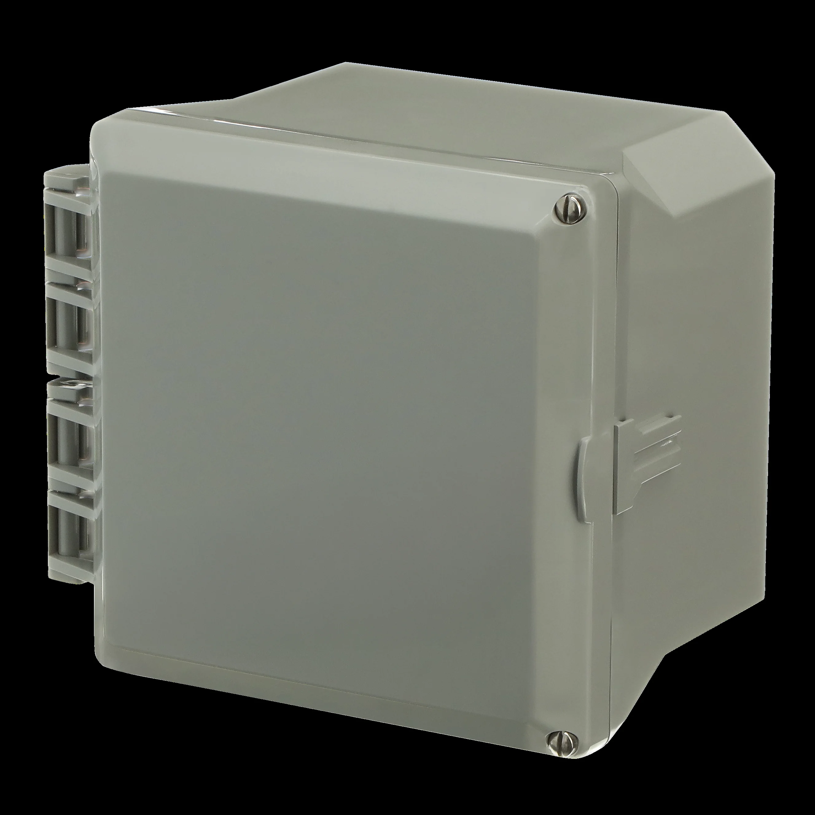 Enclosure Assembly, External-Hinge Opaque Cover, 6 X 6 X 4 Inch