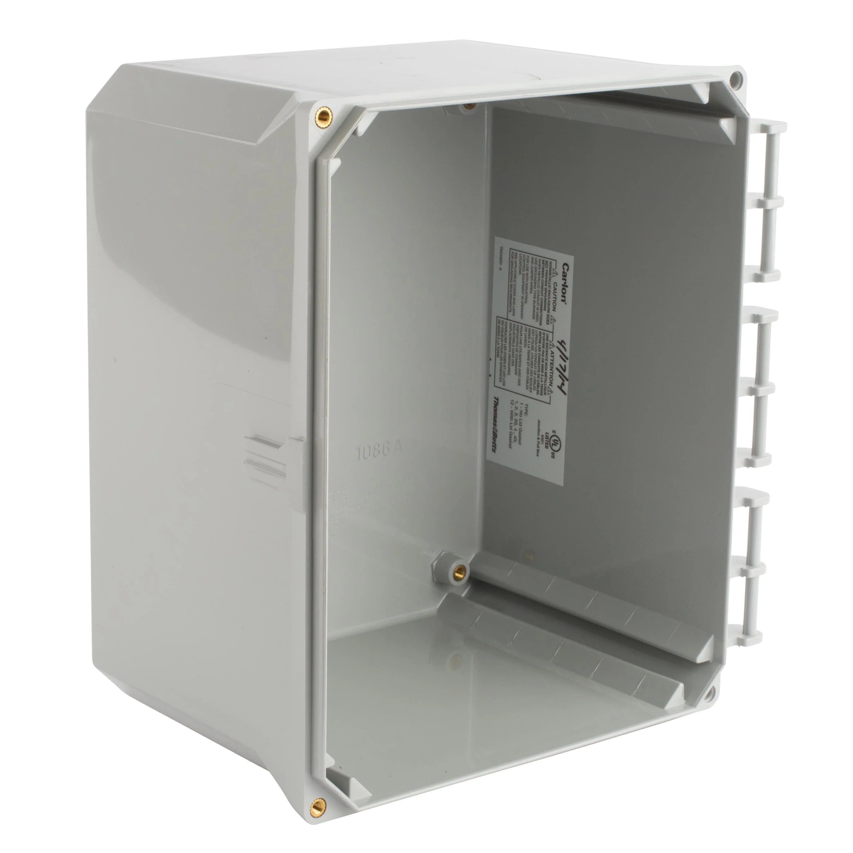 Circuit Safe Nema Enclosure Base, Gray, Polycarbonate