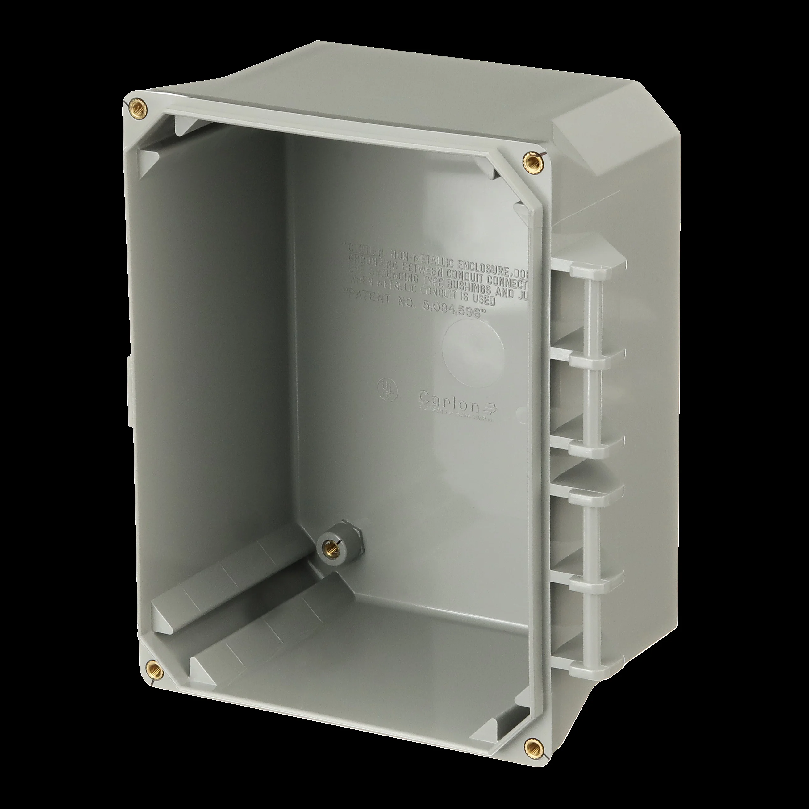 Nema Enclosure Base, Gray, Polycarbonate,