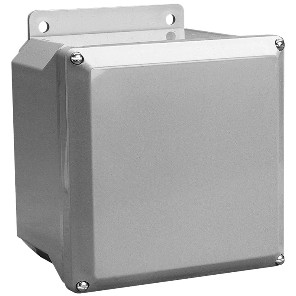 Circuit Safe Nema Enclosure, -30 To 230 Deg F Temp Range, Gray, Polycarbonate