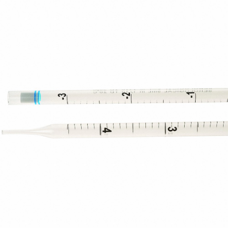 CELLTREAT 229205A Pipette, 5 mL Capacity, Plastic, A, Sterile, 200 PK | CQ8LCF 48TD98