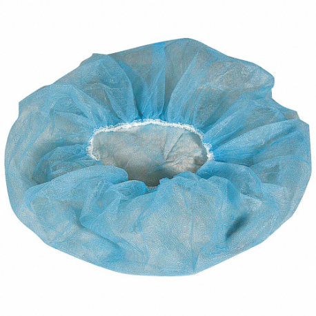 CELLUCAP B4HSBL Bouffant Cap, Polypropylene, Blue, Bag, S, 1000 Pack | CQ8LDM 40N271