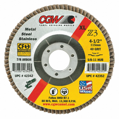 CGW ABRASIVES Flap Discs