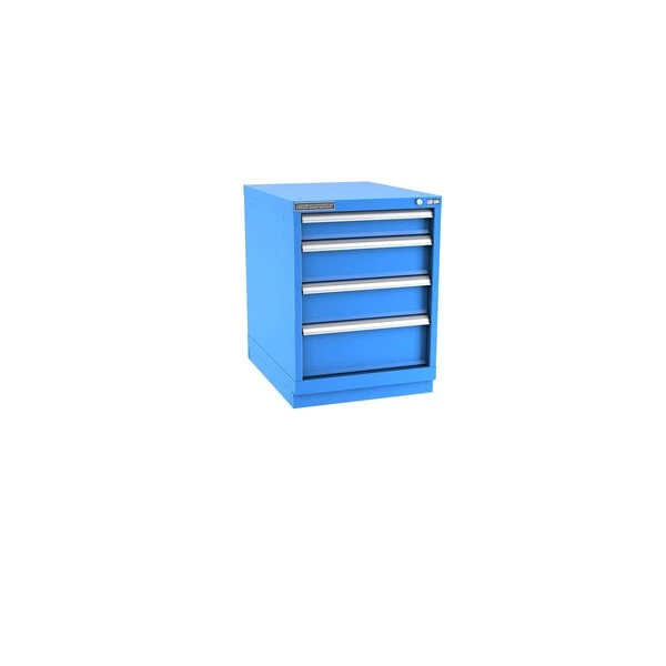 Champion Tool Storage N12000401ILCFTB-BB Cabinet, 22-3/16 x 29-7/8 x 28-1/2 Inch Size, 4 Drawers, 33 Compartment, Bright Blue | CJ6BHP