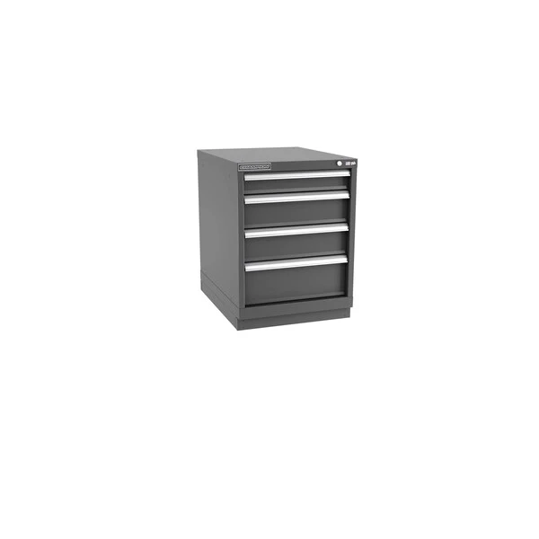 Champion Tool Storage N12000401ILCFTB-DG Cabinet, 22-3/16 x 29-7/8 x 28-1/2 Inch Size, 4 Drawers, 33 Compartment, Dark Gray | CJ6BRK