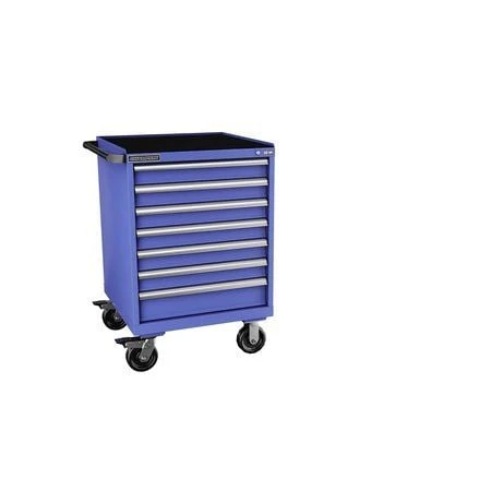 Champion Tool Storage S15000701ILMB8S1RT-BB Cabinet, 28-1/4 x 43-1/4 x 28-1/2 Inch Size, 7 Drawers, Bright Blue | CJ6BDU
