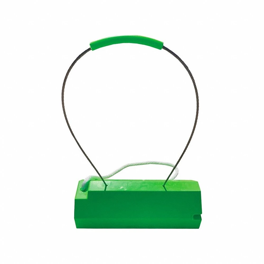 Aviation Chock, Green, 7 Inch Height