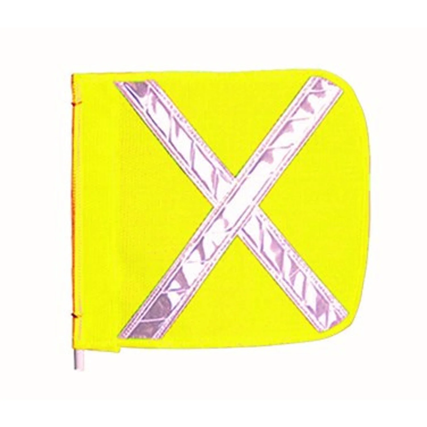 CHECKERS FS9025-Y Hd Flag Reflexite x 12 x 12 Inch Yellow | AA7MXA 16D833