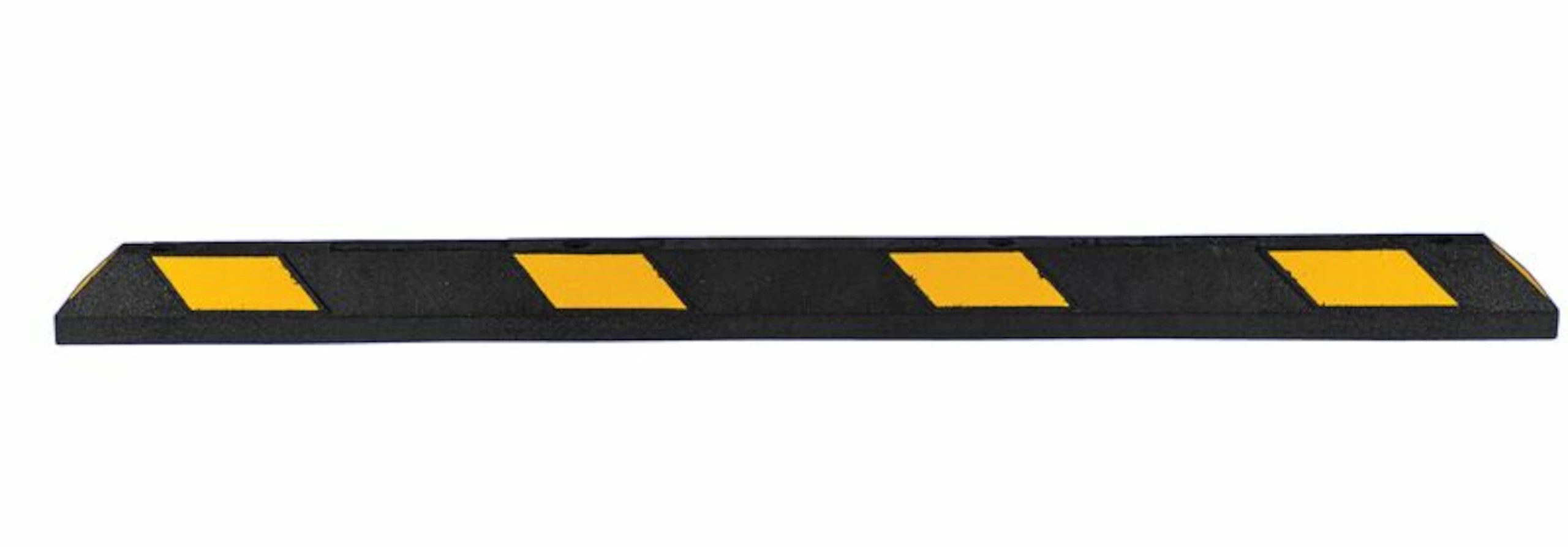 CHECKERS GNRS1610YB Parking Stop, Black/Yellow, 180cm x 15cm Size | CF4RNJ 16101