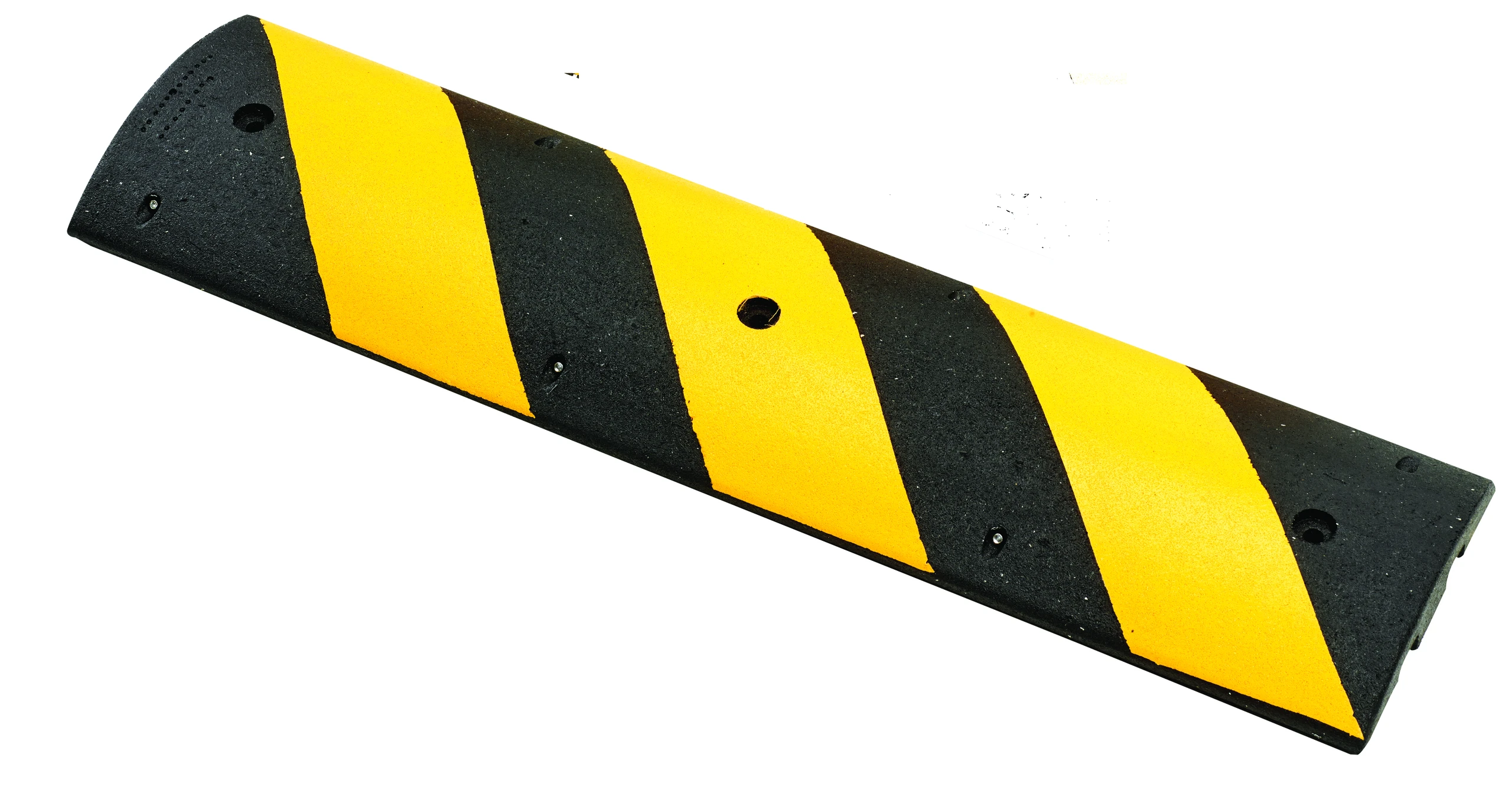 CHECKERS GNRS2411YB Parking Stop Spike Fastener, Black/Yellow, 120cm x 30cm x 5.6cm Size | CF4RNG 24111