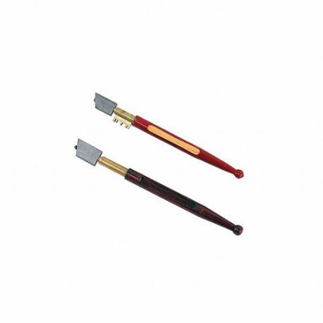Glass Cutter, 0.06 Inch Min Material Thick, 0.19 Inch Max Material Thick