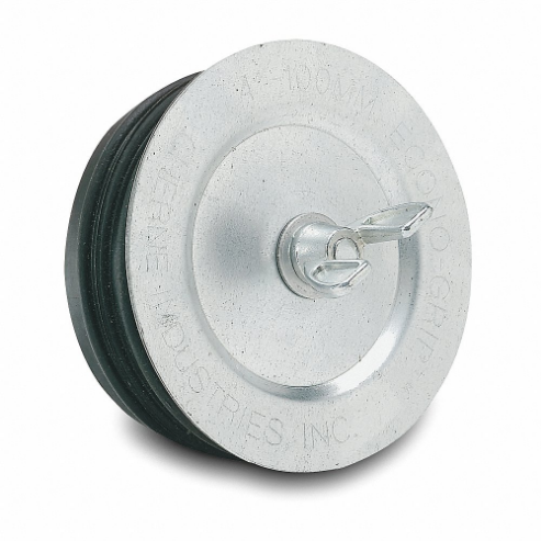 Plug, 4 Inch Size, 3.25 Inch Length, 2 psi/ 5 ft.