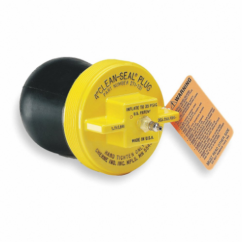 CHERNE 271713 Plug, 3 Inch Size, 7.38 Inch Length, 13 psi | AC2AAK 2HCE2