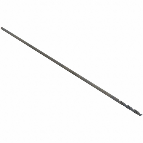 CHICAGO-LATROBE 11169 Extra Long Drill Bit, #45 Drill Bit Size, 1 1/8 Inch Flute Length, 5/64 Inch Shank Dia | CQ8TUH 406Y39