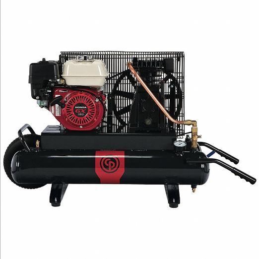 Wheelbarrow Air Compressor 5.5 GX- 160, 8 Gallon, 1 Stage, 5.5 hp Engine