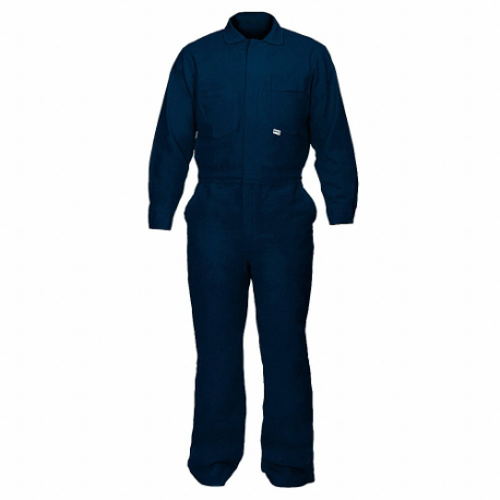 CHICAGO PROTECTIVE APPAREL 605-IND-N- 2XL Coverall, 10.8 Cal/Sq Cm ATPV, Men