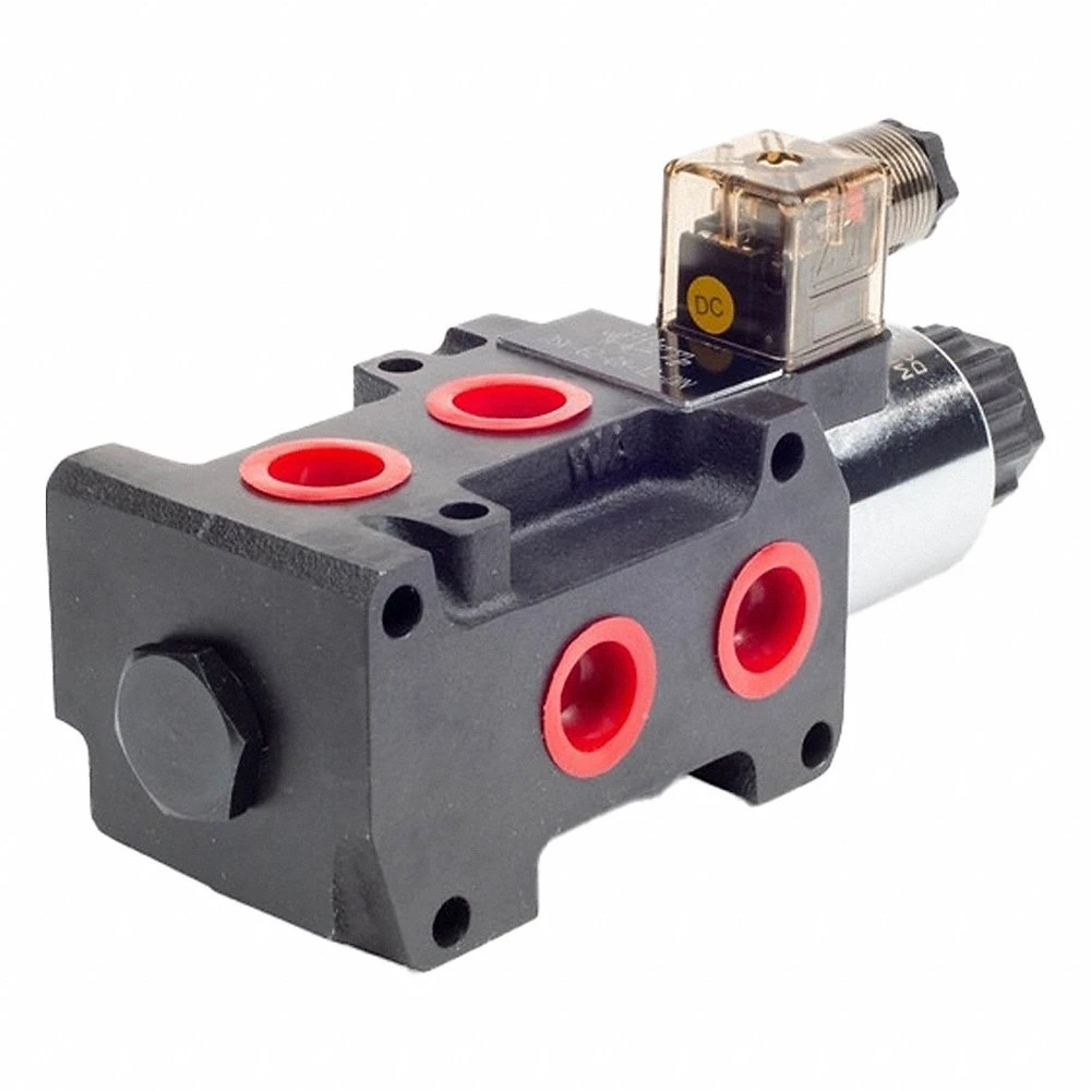 Hydraulic Manifold Valve, Six-Way / Two Positions, 13.2 gpm, 3,600 PSI, 12 V