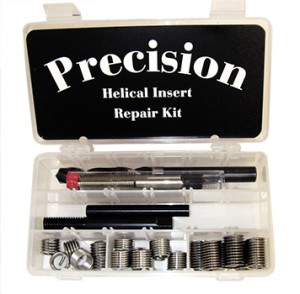 Metric Thread Repair Kit, M4x0.7 Thread Size, 11/64 In Drill Size, M4x0.7 Tap Size