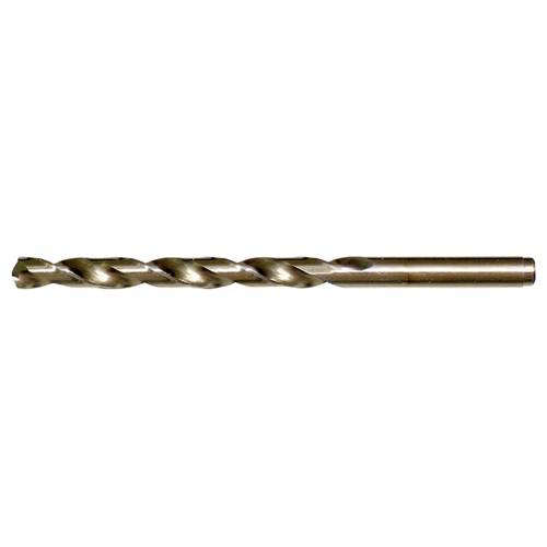CLE-FORCE C68412 Jobber Length Drill, Heavy Duty, #12 Size, RHS/RHC, 135 Deg. Split Point, HSS-CO | CL2HNK