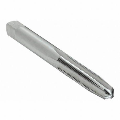 CLE-LINE C00734 Straight Flute Tap, #12-28 Thread Size, 15/16 Inch Thread Length, 2 3/8 Inch Length, Taper | CQ9CPZ 407D90