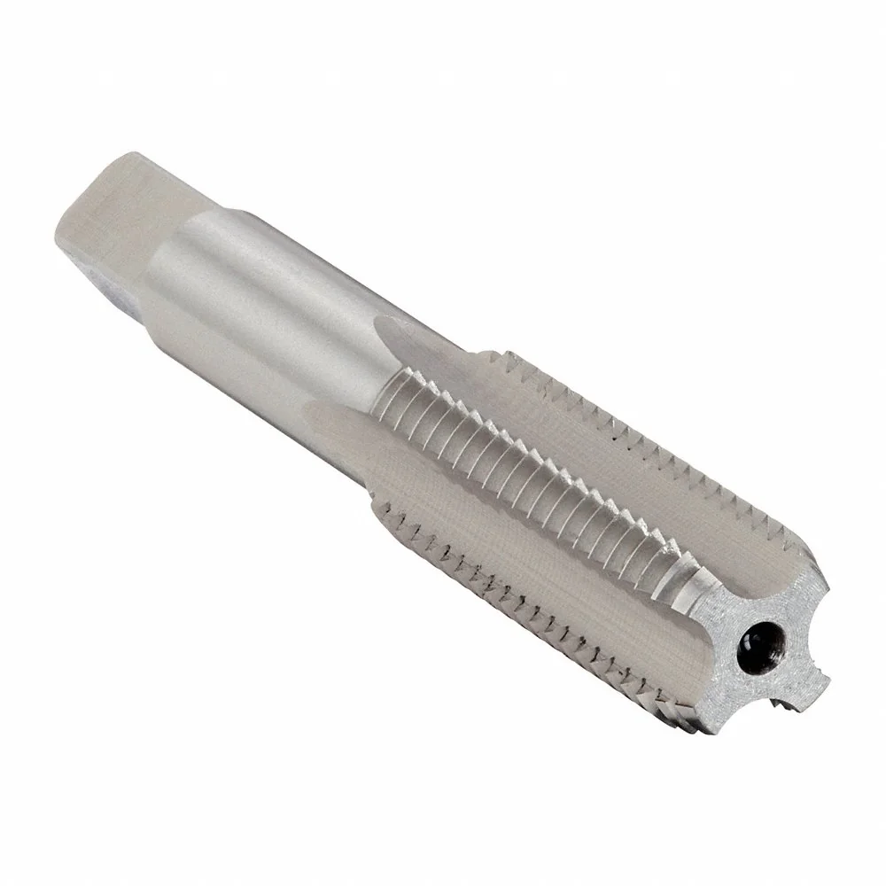 CLE-LINE C00748 Straight Flute Tap, 7/16-20 Thread Size, 1 7/16 Inch Thread Length, 3 5/32 Inch Length | CQ9CZF 407F05