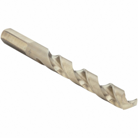 CLE-LINE C10628 Drill Bit, 1/2 Inch Drill Bit Size, 4 1/2 Inch Flute Length, 1/2 Inch Shank Hex Size | CQ8YVL 494N85