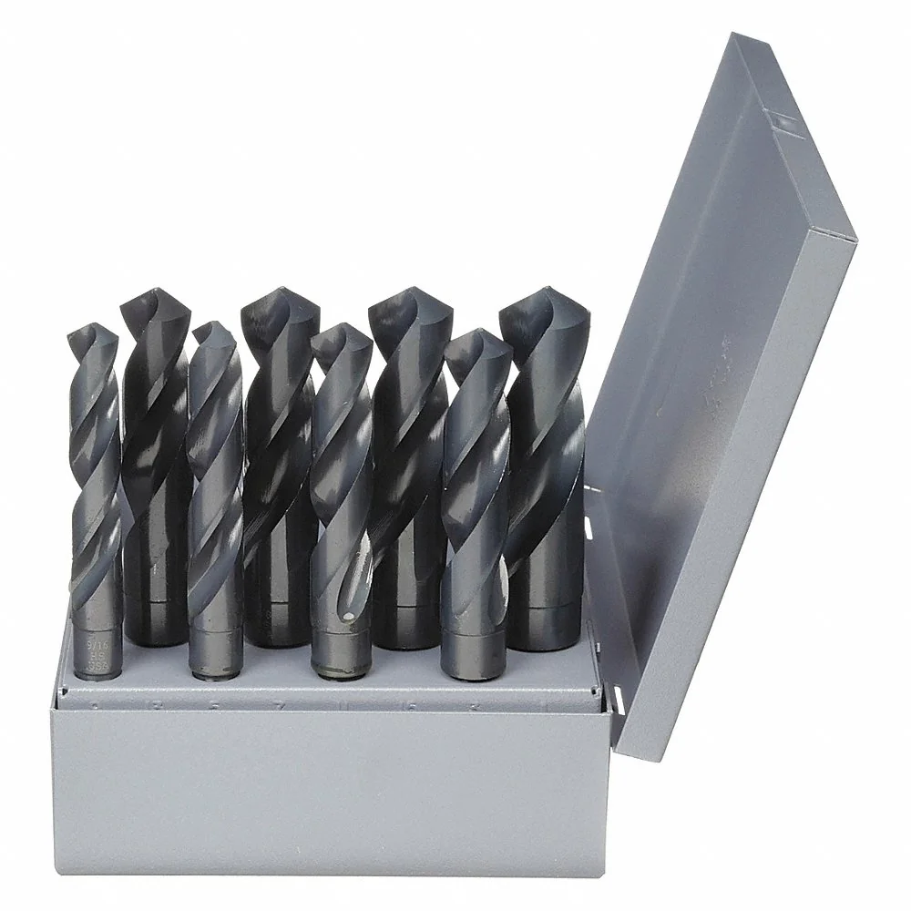 CLE-LINE C21135 Silver/deming Set 8 Piece High Speed Steel 118 Degrees | AA8TLY 1A050
