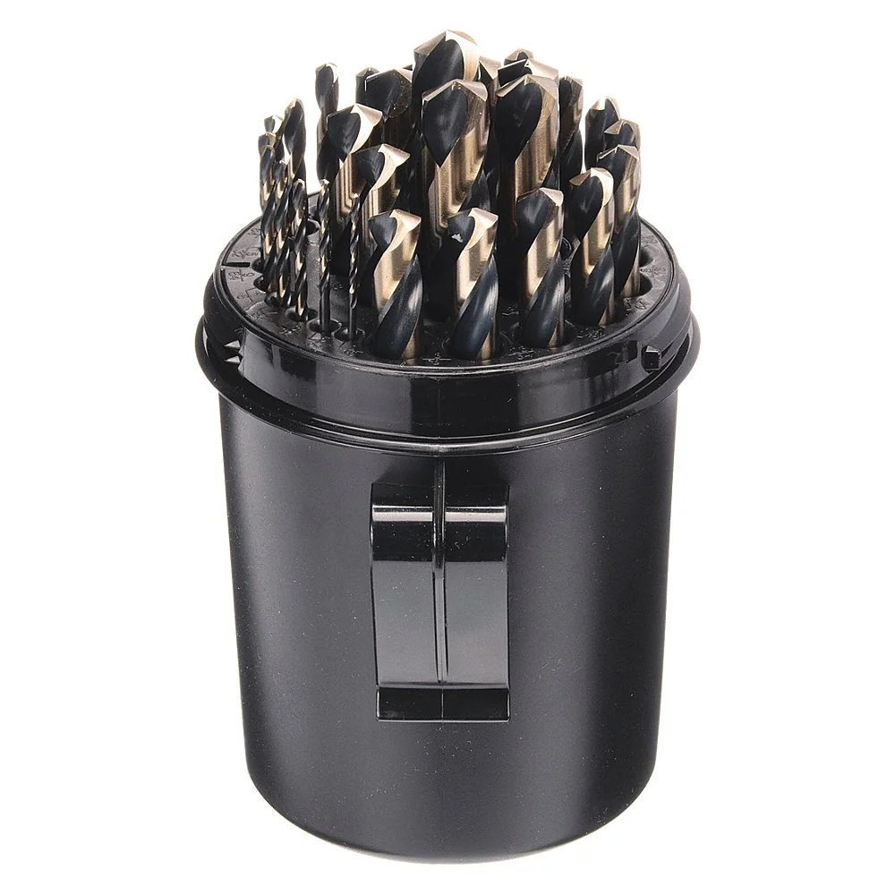 CLE-LINE C21165 Mechanics Drill Set 29 pcs. | AH7NMB 36XE46