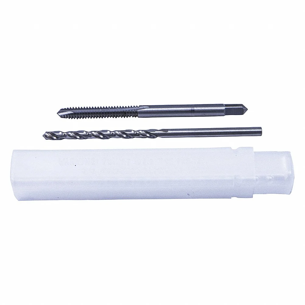 CLE-LINE C22305 Drill Bit And Tap Set, 2 Pieces, #6-32 Smallest Thread Size, #6-32 Largest Thread Size | CQ8YFQ 445M75