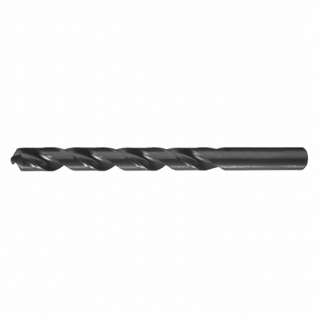 CLE-LINE C22899 Jobber Length Drill Bit, 10.20 mm Drill Bit Size, 87 mm Flute Length | CQ9BMY 50CR07